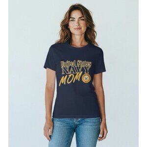 Vintage NWT United States Navy Mom T-Shirt Medium US Navy Seal Pride Proud Gift